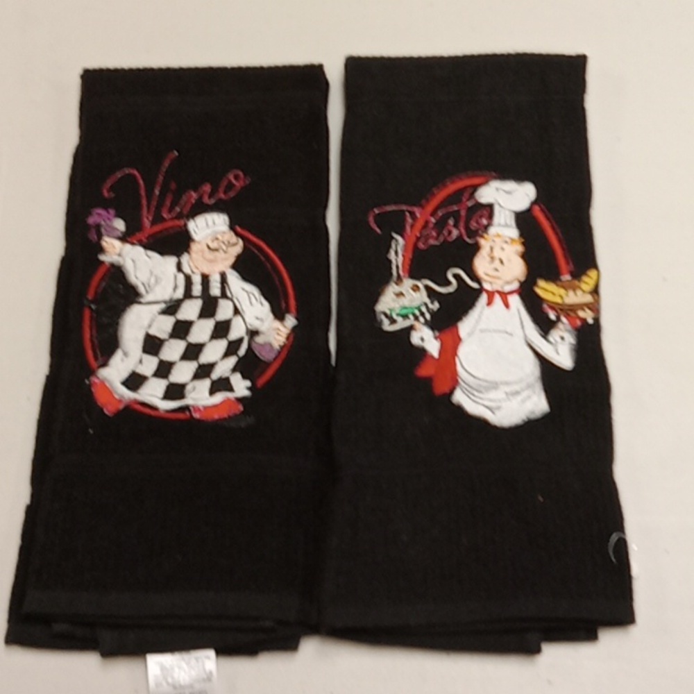 Nwot embroidered dish towels